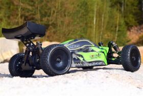 ABSIMA  1:10 Green Power Elektro Modellauto Buggy &quot;AB3.4BL&quot; 4WD Brushless RTR / 12242