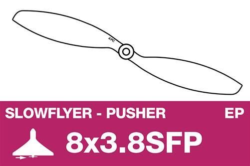 APC Slowflyer Luftschraube Linkslaufend 8X3.8SFP / AP-08038SFP