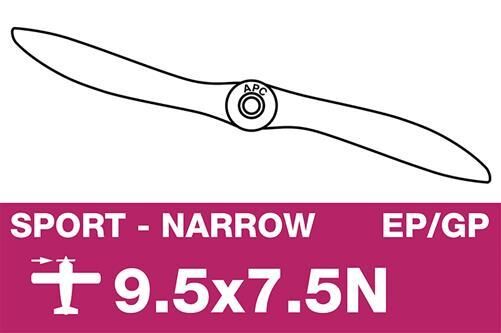 APC Sport Luftschraube fein EP/GP 9.5X7.5N / AP-09575N