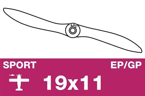 APC Sport Luftschraube EP/GP 19X11 / AP-19011