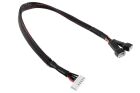 Team Corally Balancer-Kabel 2X 2S Akku 2X 2S XH Stecker Lader 6S XH Buchse Silikon Kabel 22AWG 30cm 1 St/ C-50209