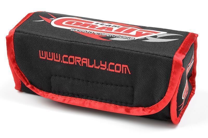 Team Corally Lipo Safe Bag für 2 Stück 2S Hard Case Akkus / C-90242