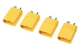 G-Force RC Steckverbinder XT-30 Goldkontakten Buchse 4 St...