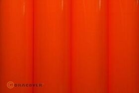 Oracover Fluorescent Red/Orange ( Length Roll 2m Width...