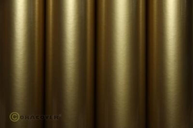 Oracover Gold ( Length Roll 2m Width 60cm ) / OR-21-092-002