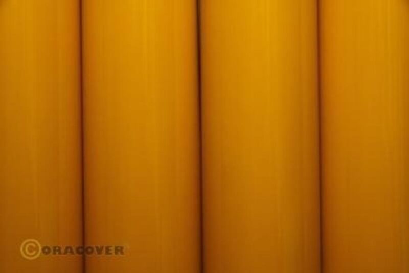 Oracover Scale Gold Yellow ( Length Roll 2m Width 60cm ) / OR-22-032-002