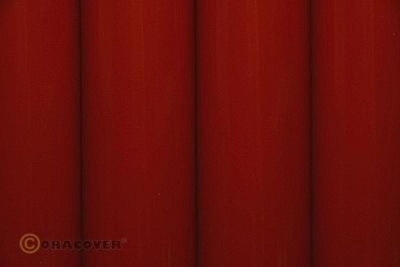 Oracover Orastick Red ( Length Roll 10m Width 60cm ) / OR-25-020-010