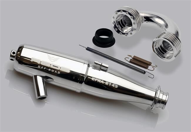 Reds Pipe Set 2143 + manifold M inline 3.5cc buggy s serie / REDKM210011Reds