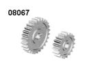 Amewi 08067 Getriebezahnräder 17- und 27 Zähne / 004-08067