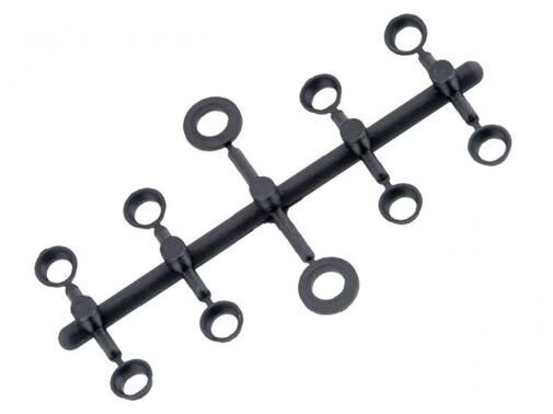 MUGEN Distanzscheiben für D0206/D0105R (8+2) MRX-4 / MUGH0144