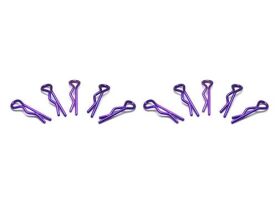 ARROWMAX small body clip 1/10 - metallic purple (10) /...