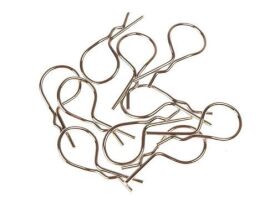 ARROWMAX small body clip 1/10 - metallic black (10) /...