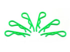 ARROWMAX body clip 1/8 - fluorescent green (6) / AM103119