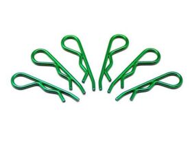 ARROWMAX body clip 1/8 - metallic green (6) / AM103121
