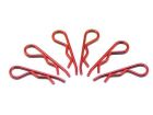 ARROWMAX body clip 1/8 - metallic red (6) / AM103122