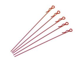 ARROWMAX extra long body clip 1/10 - metallic red (5) /...