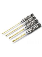 ARROWMAX FLAT HEAD Schrauber SET 3.0 4.0 5.0&5.8 4teilig Honeycomb / AM430993
