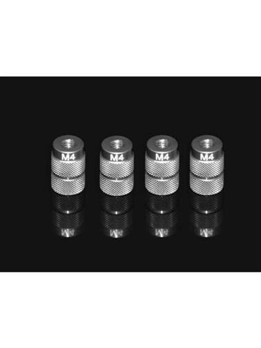ARROWMAX 4mm Alu Nut For 1/10 Set-Up System (4) / AM170048
