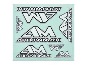ARROWMAX AM Decal ( 20 x 22 cm) Black / White / Silver /...