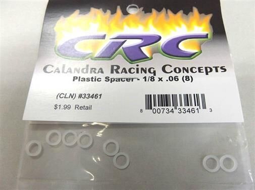 CRC Plastic Spacer - 1/8 x .06 (8) / CRC33461