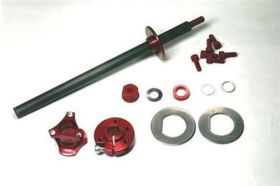 CRC kpl D-Ring Diff groß - rot / CRC4220