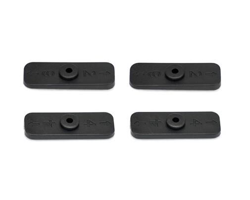 Serpent Wing mount plates (2+2) SRX8 / SER600771