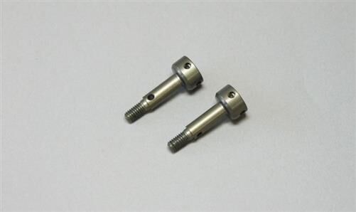 MUGEN Radachse hinten Aluminium (2 Stk) / MUGA2224