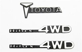 RC4WD 1/10 Metal Emblem for Tamiya Hilux / RC4VVVC0007