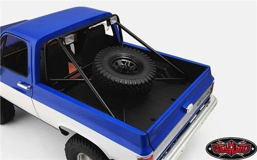 RC4WD Roll Bar Rack w/Spare Mount for RC4WD Chevy Blazer Body (Bla / RC4VVVC0355