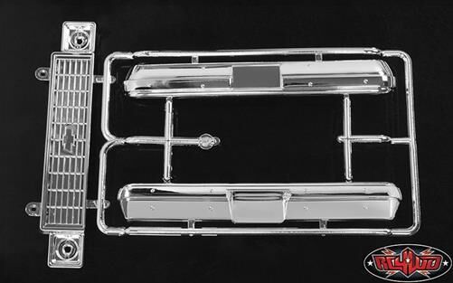 RC4WD Chevrolet Blazer Chrome Grill and Bumper Parts Tree / RC4ZB0094