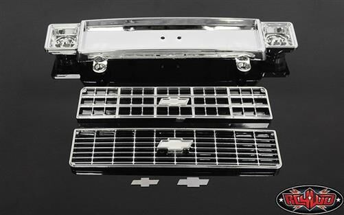 RC4WD Chevrolet Blazer Chrome Front Grill w/Optional Inserts / RC4ZB0124