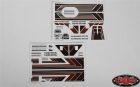 RC4WD Complete Graphic Decal Set for Cruiser Body / RC4ZB0142