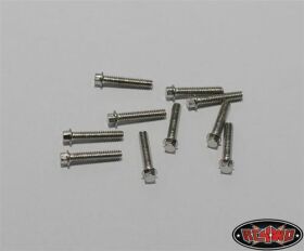 RC4WD Miniature Scale Hex Bolts (M2 x 10mm) (Silver) /...