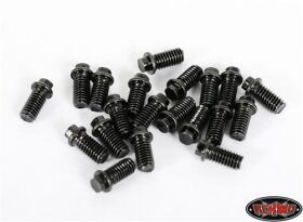 RC4WD Miniature Scale Hex Bolts (M3x6mm) (Black) / RC4ZS0696