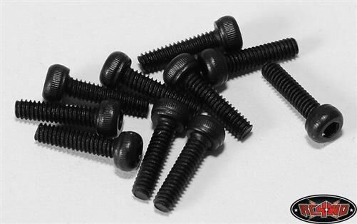 RC4WD Steel Socket Head Cap Screws M2 x 8mm (10) / RC4ZS0750