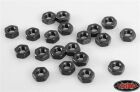 RC4WD Regular M3 Black Nuts (20) / RC4ZS0872