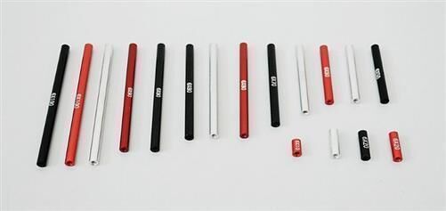 RC4WD 80mm (3.15) Internally Threaded Aluminum Link (Silver) (4 / RC4ZS1405