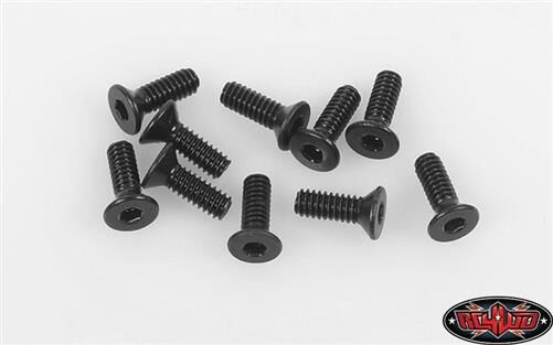 RC4WD Steel Flat Head Cap Screw M2 X 6mm (10) / RC4ZS1518