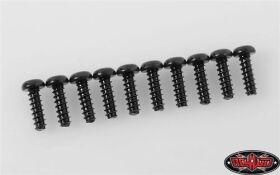 RC4WD Button Head Self Tapping Screws M2.5 X 8mm (Black)...