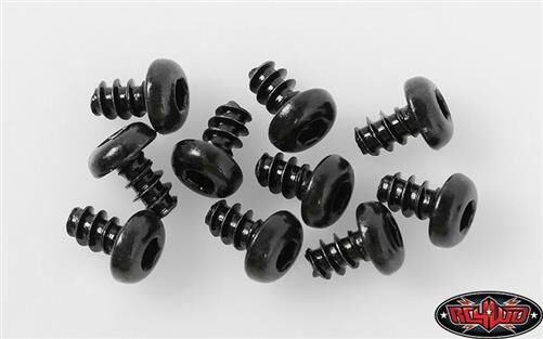 RC4WD Button Head Self Tapping Screws M3 X 5mm (Black) / RC4ZS1689