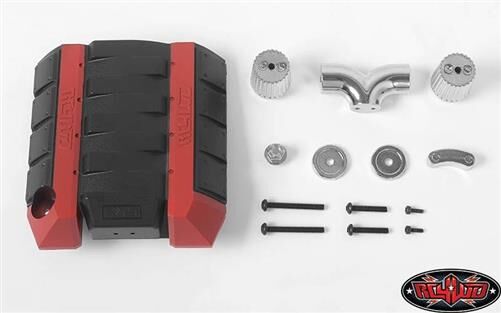 RC4WD V8 Engine Cover with Metal Intake Set f R3 Transmisson / RC4ZS1749
