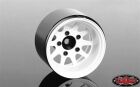 RC4WD Deep Dish Wagon 1.55 Stamped Steel Beadlock Wheels (White) / RC4ZW0284