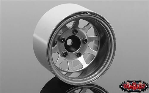 RC4WD Deep Dish Wagon 1.55 Stamped Steel Beadlock Wheels (Clear) / RC4ZW0286