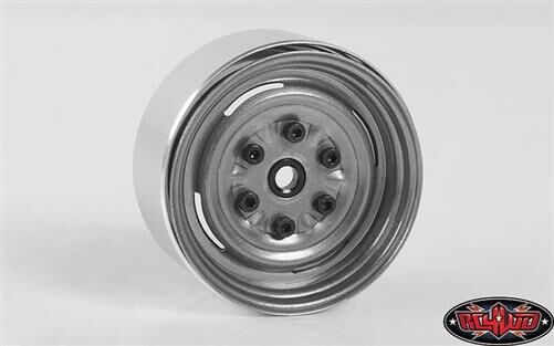 RC4WD Vintage Yota 6 Lug Stamped Steel 1.55 Beadlock Wheels / RC4ZW0289