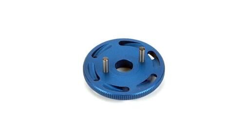 Robinson Vented Alu flywheel, blue / RRP8052