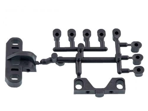 MUGEN Querlenkerbefestigung HA unten MTX-4 / MUGT0147