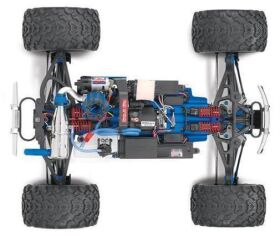 TRAXXAS Revo RTR 3.3R TQ-Wireless silber Verbrenner Allrad 2-Gang v/r +12V-Lader &TSM / TRX53097-3SLVR