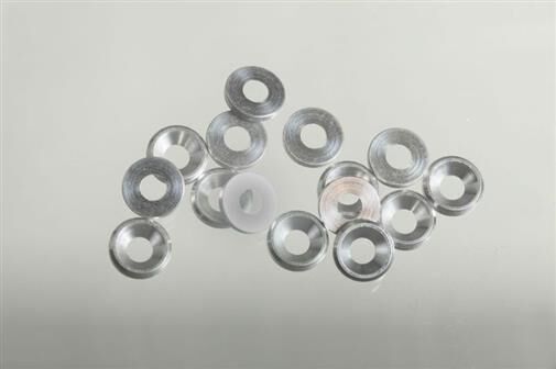 MUGEN Alu-Rosette 4mm (10) / MUGB0408