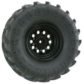 RPM Revolver Black Crawler Wheels - Wide / RPM82232