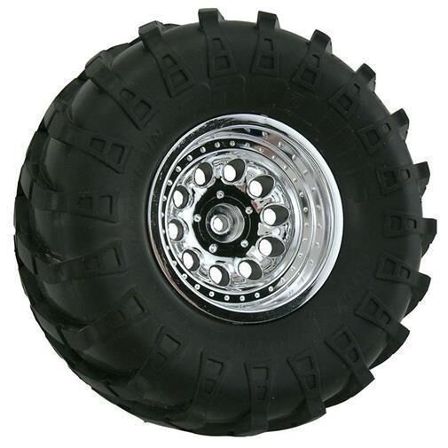 RPM Revolver Chrome Crawler Wheels - Wide / RPM82233